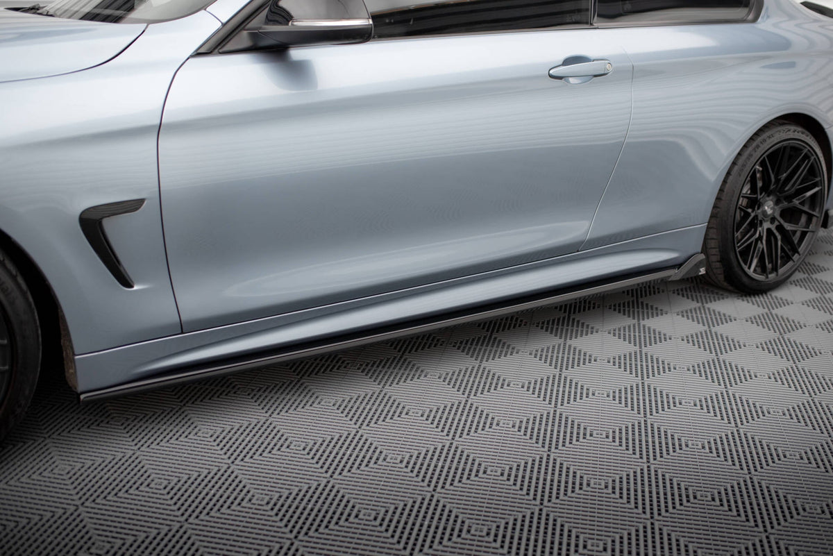 Maxton Design Side Splitters V.2, BMW 4 Coupe / Gran Coupe / Cabrio M-Pack F32 / F36 / F33