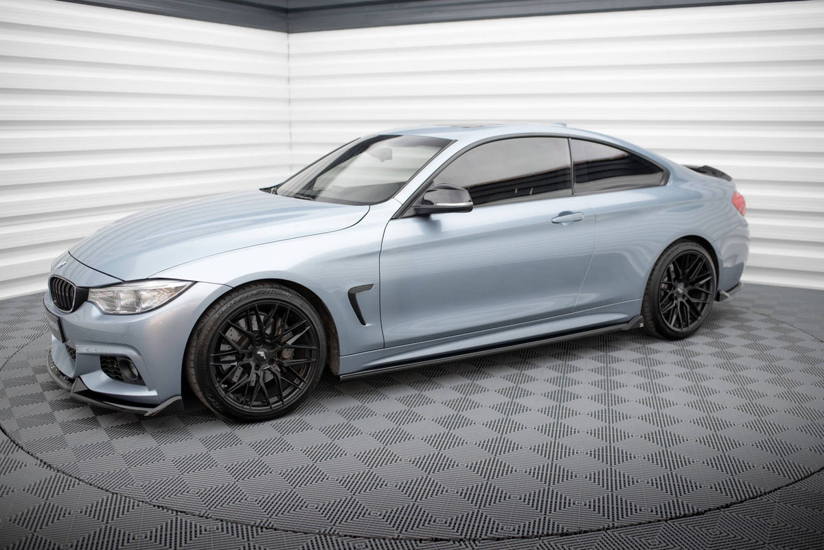 Maxton Design Side Splitters V.2, BMW 4 Coupe / Gran Coupe / Cabrio M-Pack F32 / F36 / F33