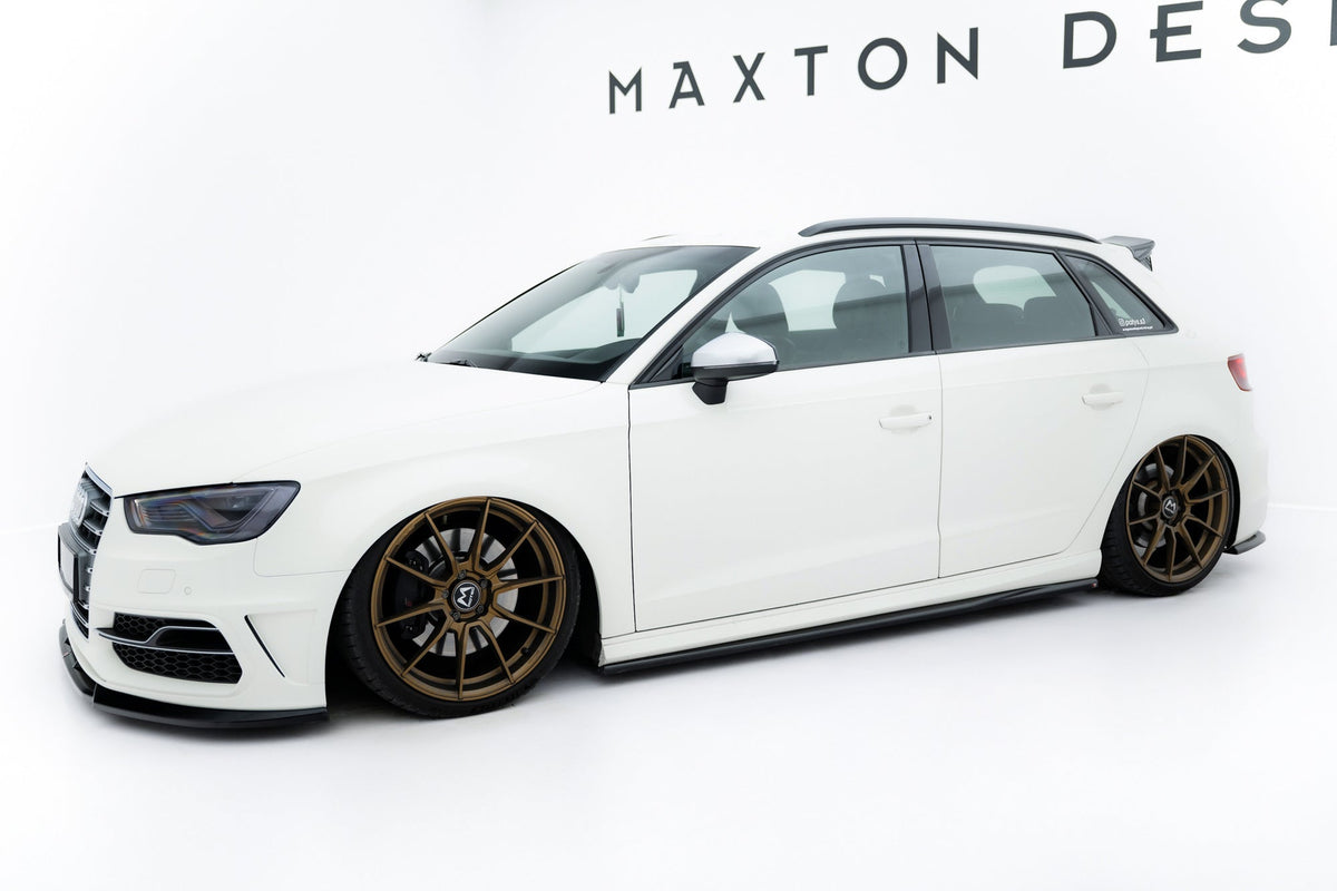 Maxton Design Side Splitters V.3, Audi S3 / A3 S-Line Sportback 8V / 8V Facelift