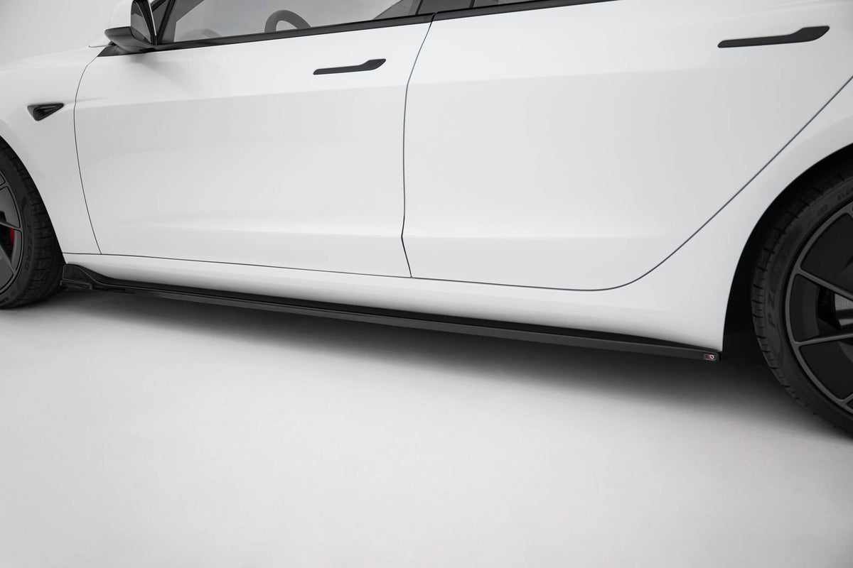 Maxton Design Side Splitters V.3, Tesla Model 3 Performance Mk1 Facelift