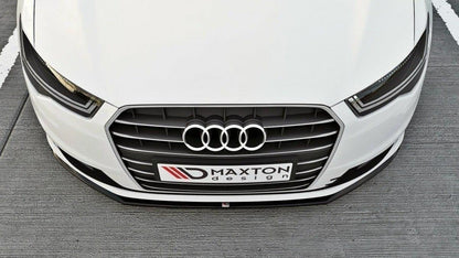 Maxton Design Front Splitter, Audi A6 Ultra C7 facelift
