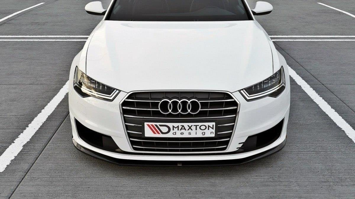 Maxton Design Front Splitter, Audi A6 Ultra C7 facelift