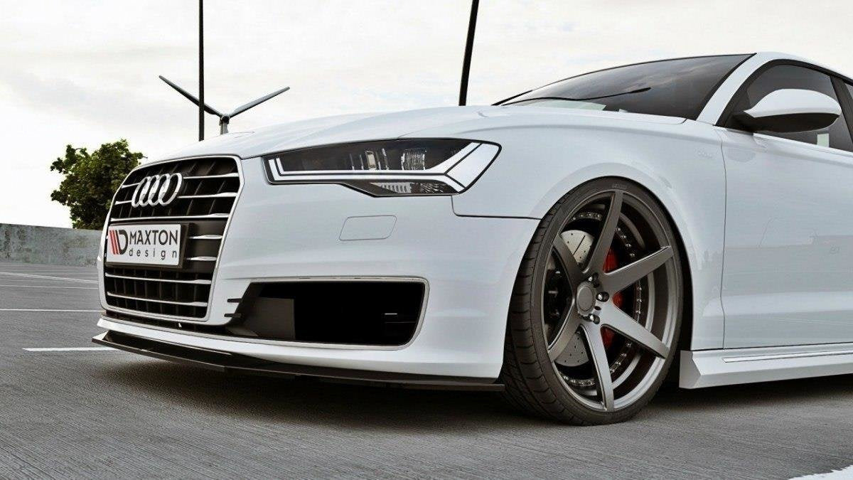 Maxton Design Front Splitter, Audi A6 Ultra C7 facelift