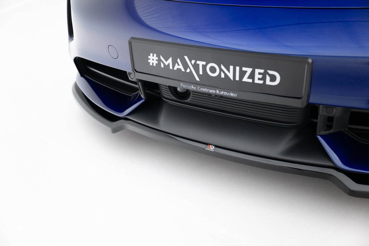Maxton Design Front Splitter, Porsche Taycan Turbo S Mk1