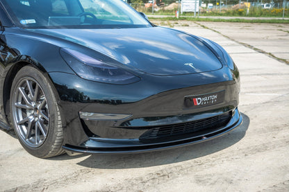 Maxton Design Front Splitter, Tesla Model 3 Mk1