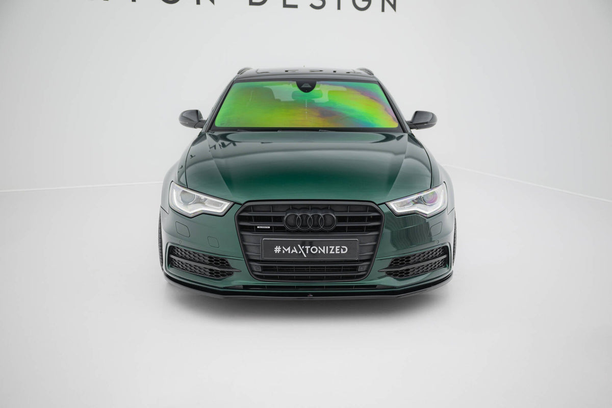 Maxton Design Front Splitter, Audi A6 S-line / S6 C7