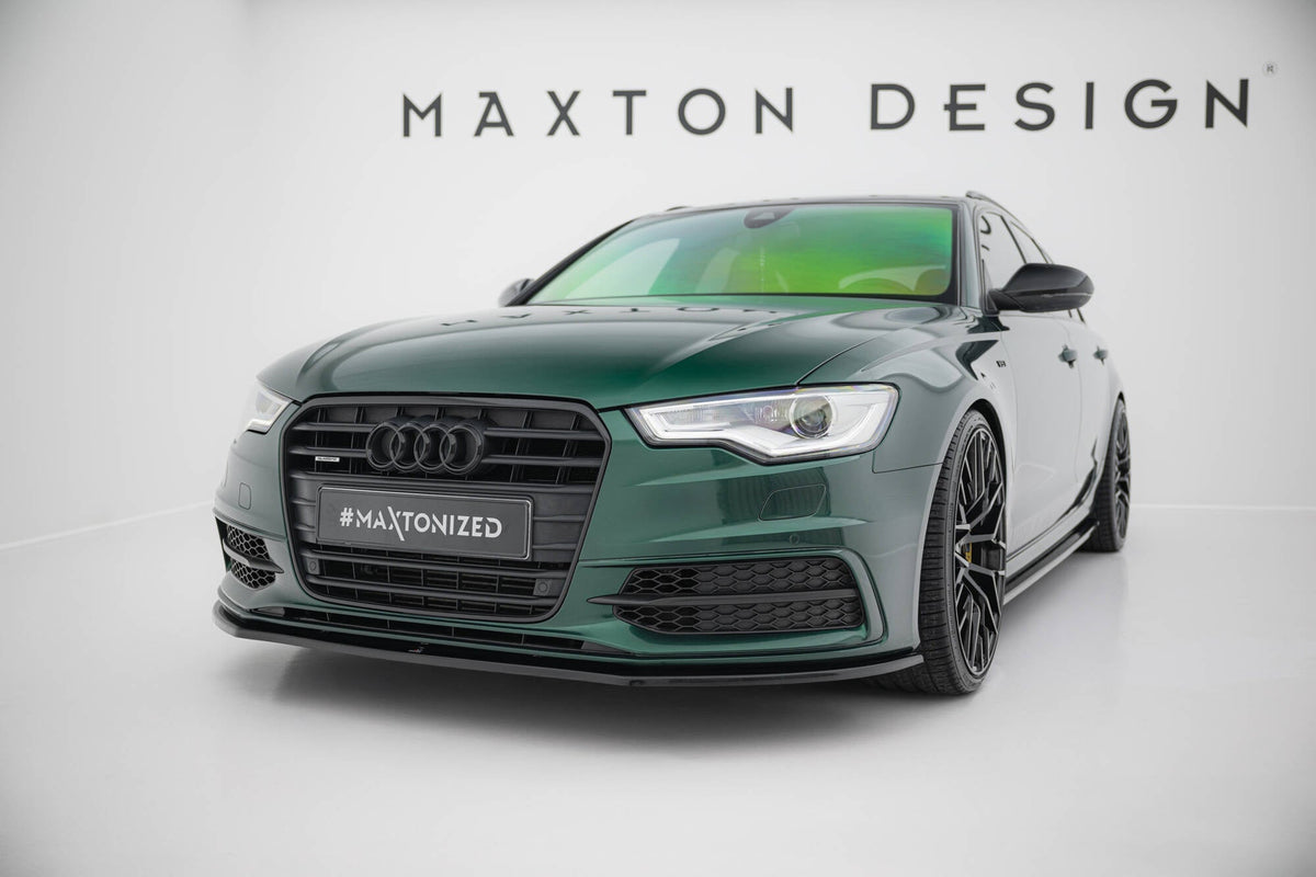 Maxton Design Front Splitter, Audi A6 S-line / S6 C7