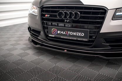 Maxton Design Front Splitter V.1, Audi S8 D4