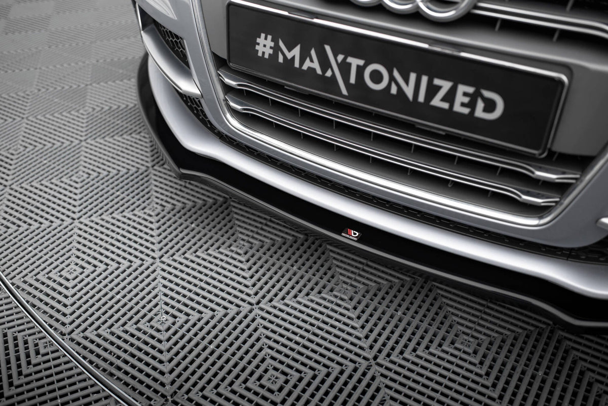 Maxton Design Front Splitter V.1, Audi TT S / TT S-Line 8J Facelift