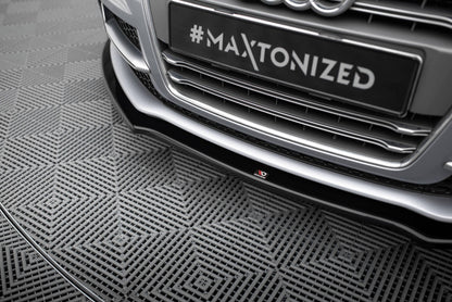 Maxton Design Front Splitter V.1, Audi TT S / TT S-Line 8J Facelift