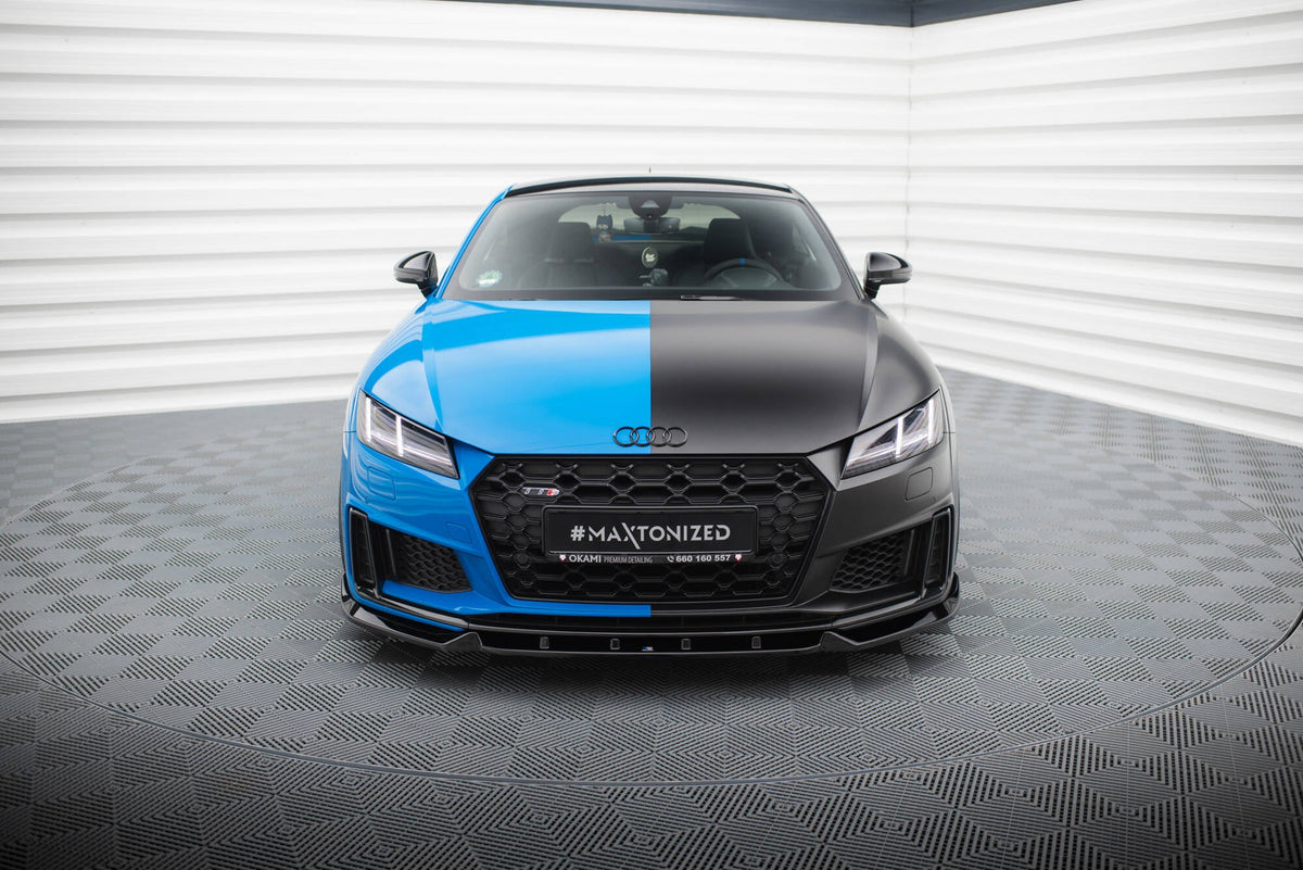 Maxton Design Front Splitter V.1, Audi TT S / TT S-Line 8S Facelift