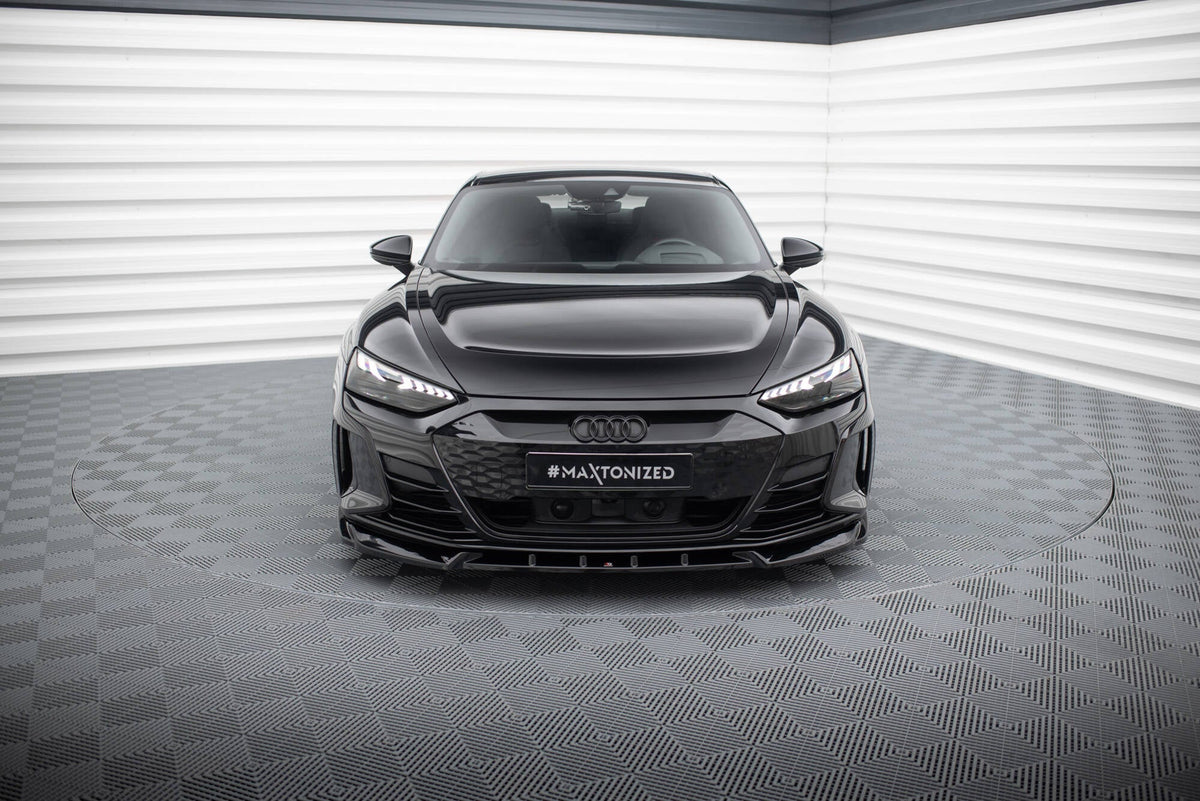 Maxton Design Front Splitter V.1, Audi e-Tron GT / RS GT Mk1