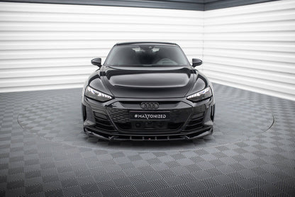 Maxton Design Front Splitter V.1, Audi e-Tron GT / RS GT Mk1