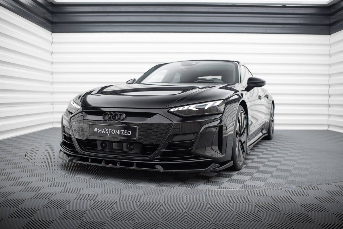 Maxton Design Front Splitter V.1, Audi e-Tron GT / RS GT Mk1
