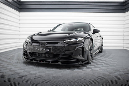 Maxton Design Front Splitter V.1, Audi e-Tron GT / RS GT Mk1