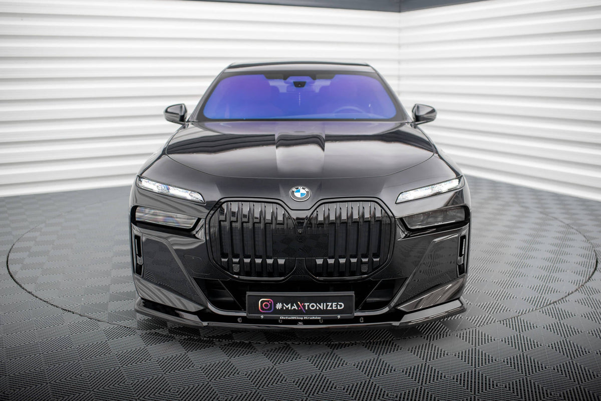 Maxton Design Front Splitter V.1, BMW 7 M-Pack / M760e / i7 M-Pack G70