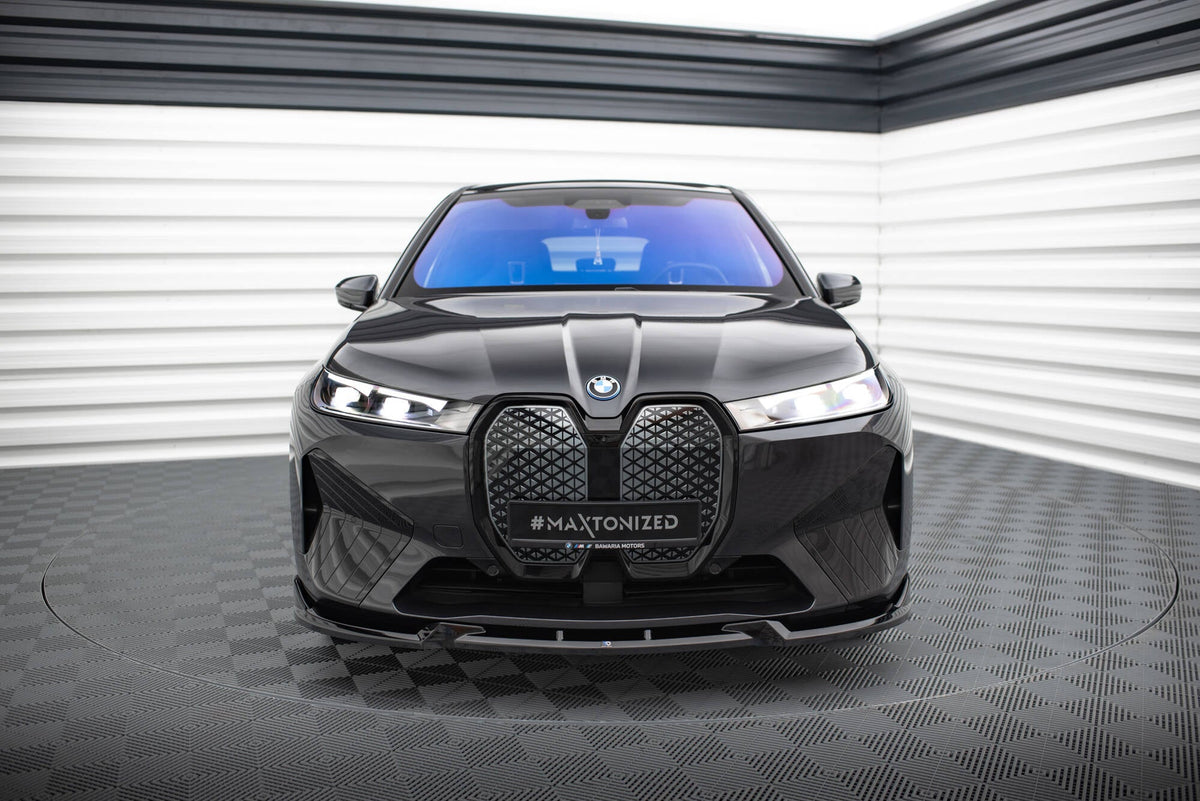 Maxton Design Front Splitter V.1, BMW iX M-Pack i20