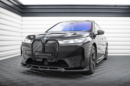 Maxton Design Front Splitter V.1, BMW iX M-Pack i20