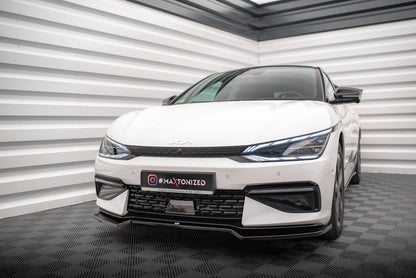 Maxton Design Front Splitter V.1, Kia EV6 GT-Line Mk1