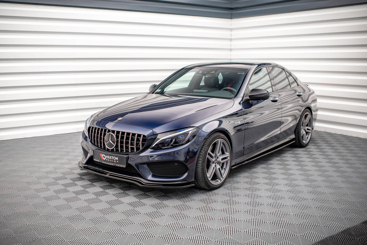Maxton Design Front Splitter, Mercedes-Benz C-Klasse AMG Line W205