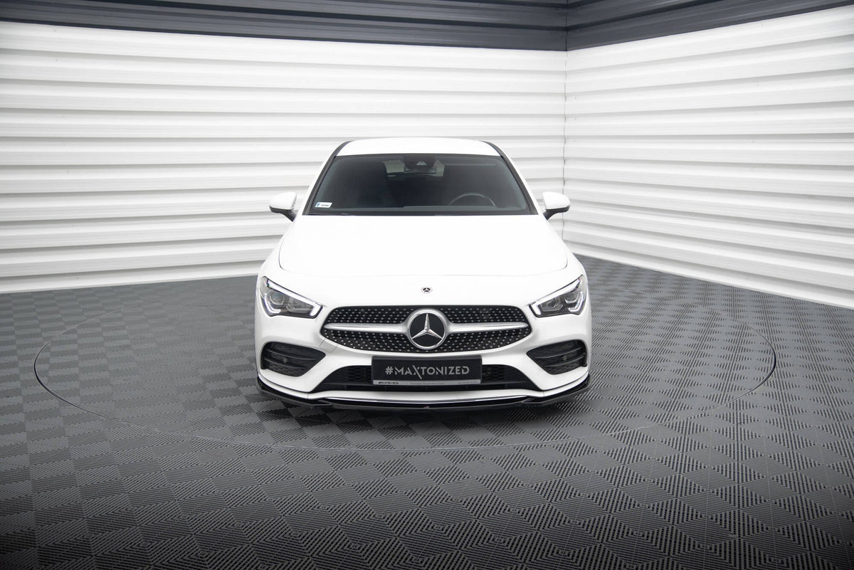 Maxton Design Front Splitter, Mercedes-Benz CLA AMG Line C118 / X118