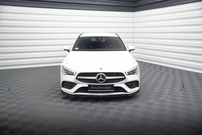 Maxton Design Front Splitter, Mercedes-Benz CLA AMG Line C118 / X118