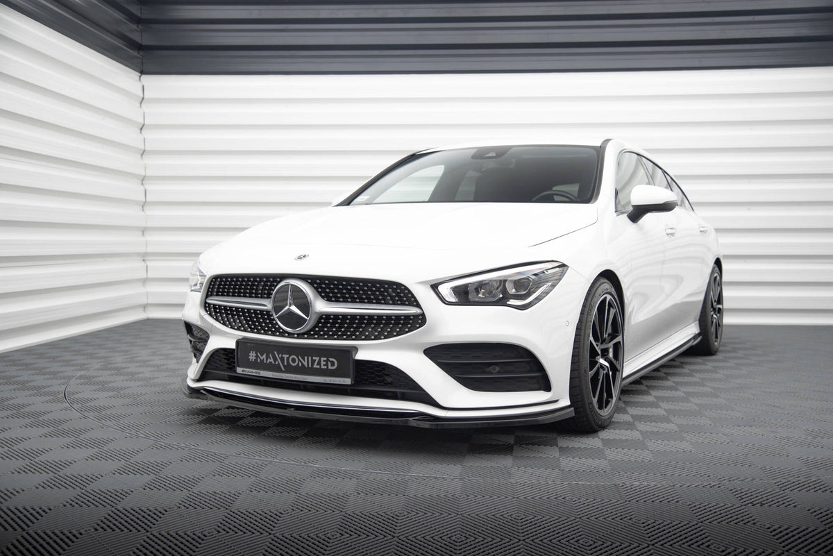 Maxton Design Front Splitter, Mercedes-Benz CLA AMG Line C118 / X118