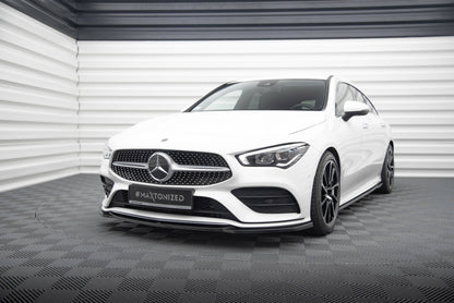 Maxton Design Front Splitter, Mercedes-Benz CLA AMG Line C118 / X118