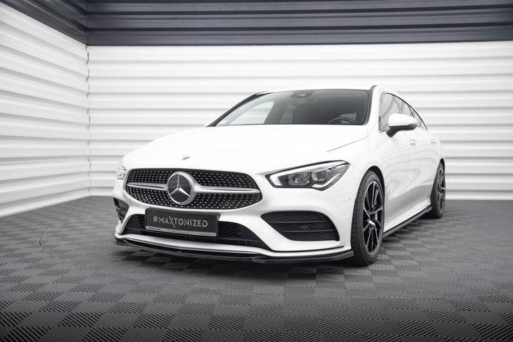Maxton Design Front Splitter, Mercedes-Benz CLA AMG Line C118 / X118