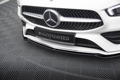 Maxton Design Front Splitter, Mercedes-Benz CLA AMG Line C118 / X118