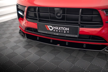 Maxton Design Front Splitter, Porsche Macan GTS / Sport Design 95B facelift