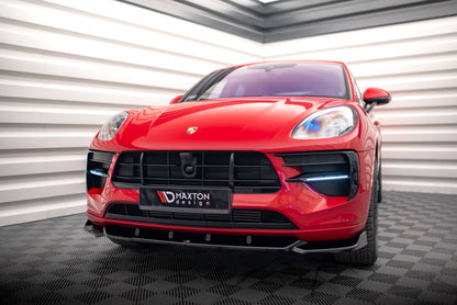 Maxton Design Front Splitter, Porsche Macan GTS / Sport Design 95B facelift