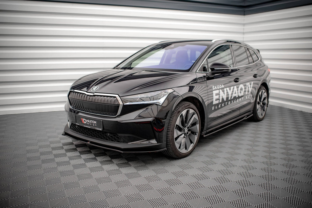 Maxton Design Front Splitter V.1, Skoda Enyaq iV