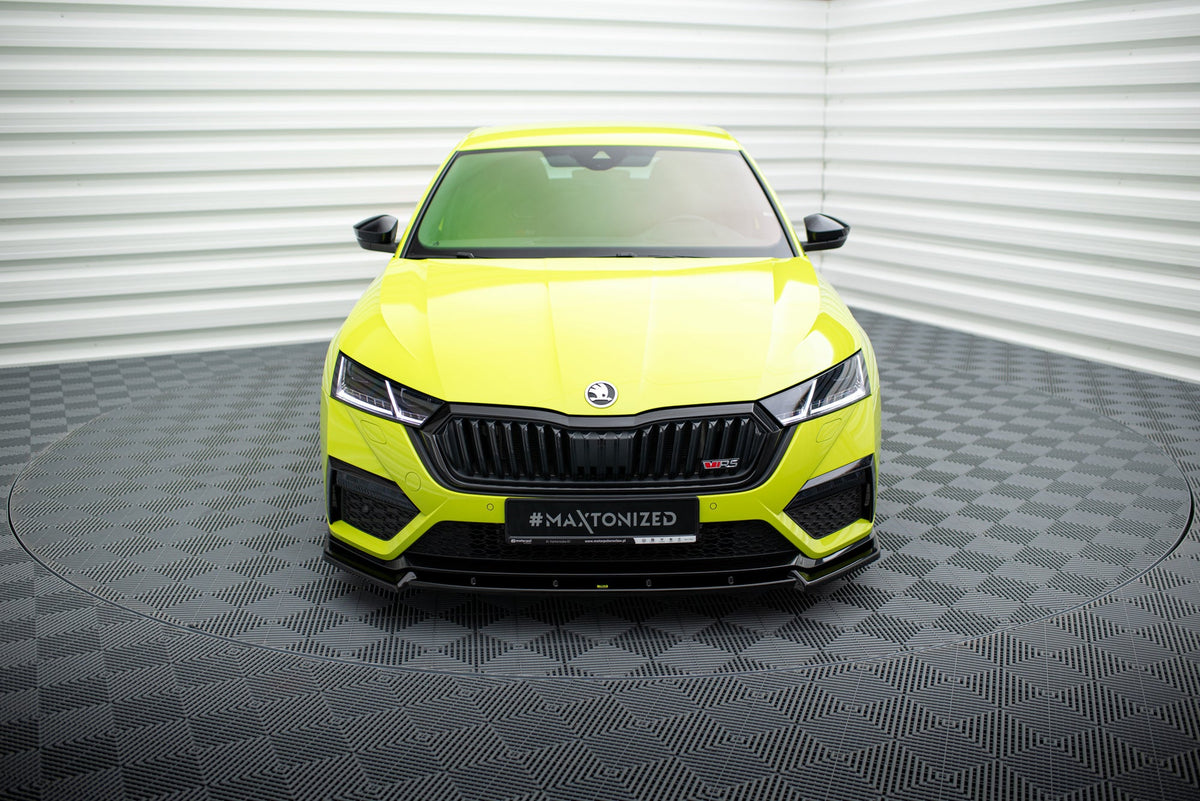 Maxton Design Front Splitter, Skoda Octavia RS Mk4