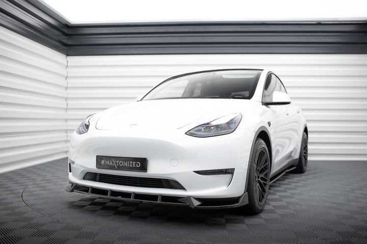 Maxton Design Front Splitter, Tesla Model Y Mk1