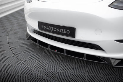 Maxton Design Front Splitter, Tesla Model Y Mk1