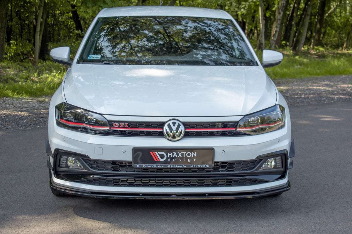 Maxton Design Front Splitter, Volkswagen Polo GTI Mk6 (AW)