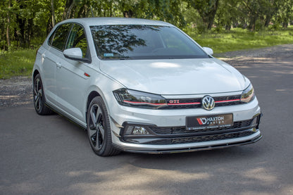 Maxton Design Front Splitter, Volkswagen Polo GTI Mk6 (AW)