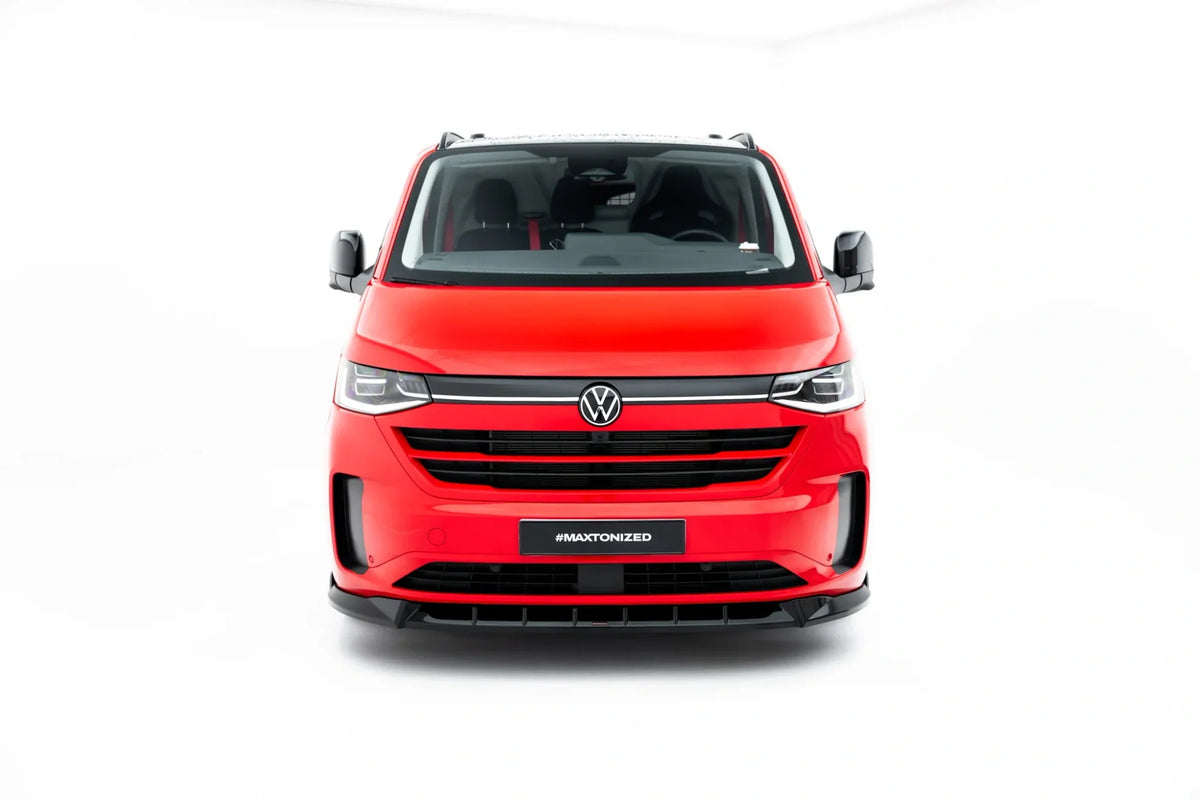 Maxton Design Front Splitter V.1, Volkswagen Transporter T7