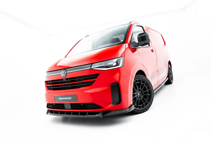 Maxton Design Front Splitter V.1, Volkswagen Transporter T7