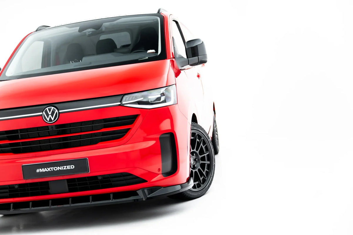 Maxton Design Front Splitter V.1, Volkswagen Transporter T7