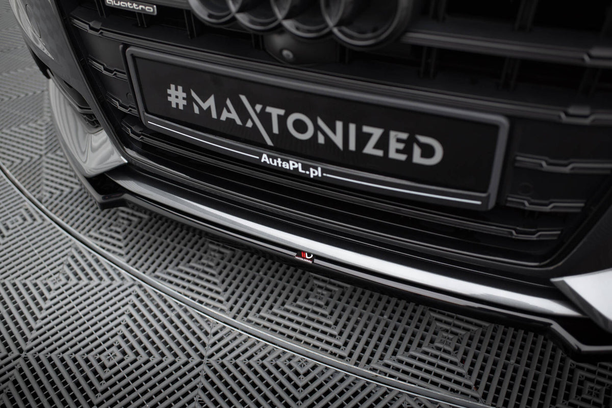 Maxton Design Front Splitter, Audi A6 / A6 S-line / S6 C7 facelift