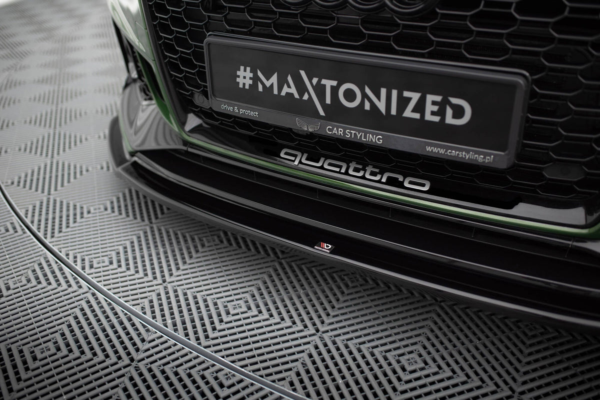 Maxton Design Front Splitter V.2, Audi RS4 B9