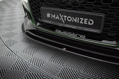 Maxton Design Front Splitter V.2, Audi RS4 B9