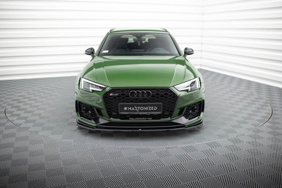 Maxton Design Front Splitter V.2, Audi RS4 B9