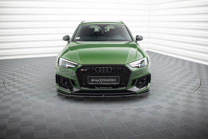 Maxton Design Front Splitter V.2, Audi RS4 B9