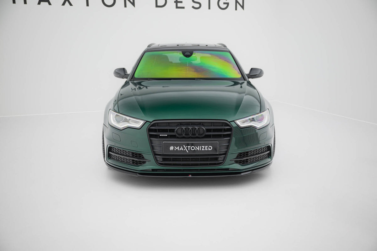 Maxton Design Front Splitter, Audi A6 S-line / S6 C7