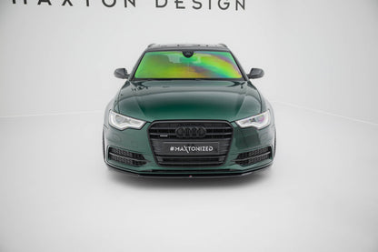 Maxton Design Front Splitter, Audi A6 S-line / S6 C7