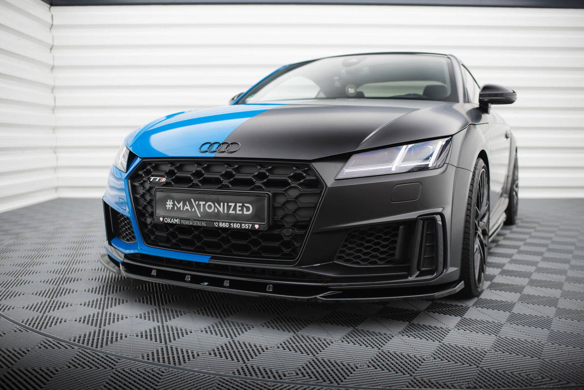 Maxton Design Front Splitter V.2, Audi TT S / TT S-Line 8S Facelift