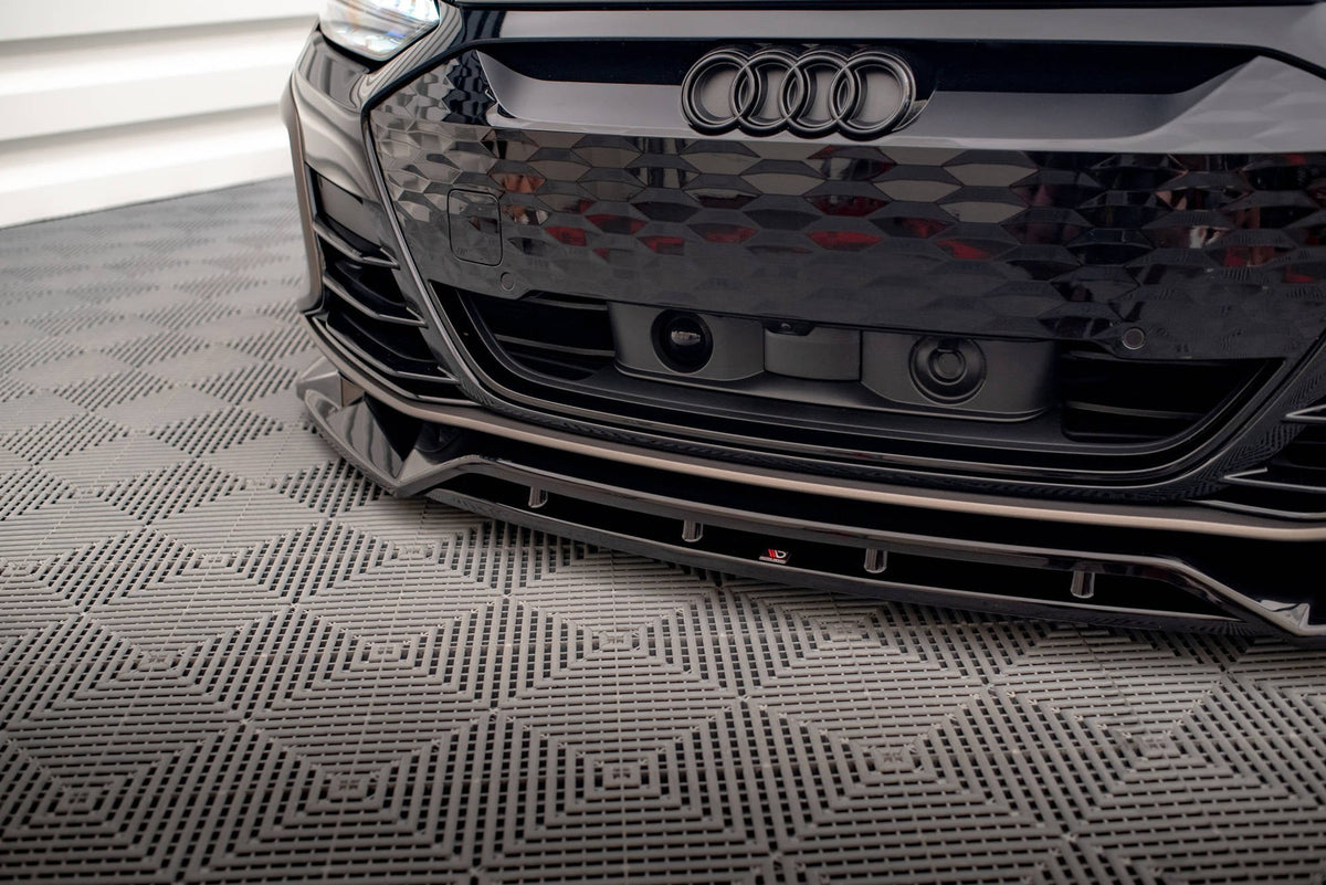Maxton Design Front Splitter V.2, Audi e-Tron GT / RS GT Mk1